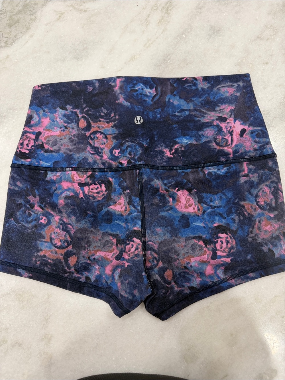 Tie dye Lululemon Shorts